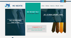 Desktop Screenshot of menecktie.com